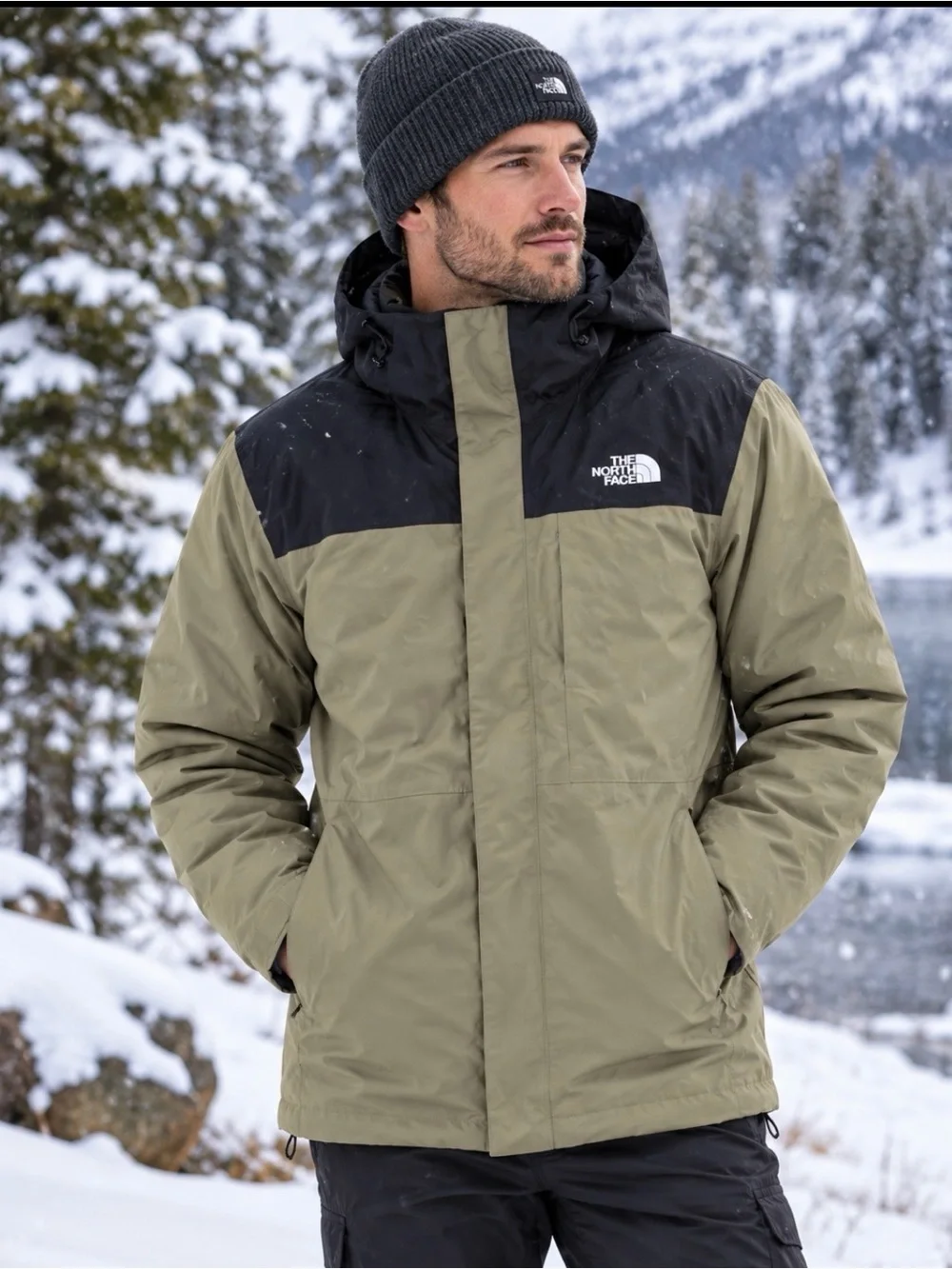 The North Face Hooded Jacket Sz M